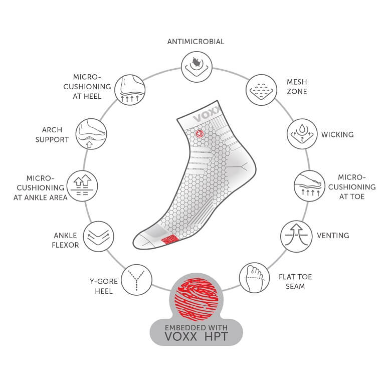 Voxxlife Athletic Mini Crew Hvid